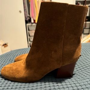 Caramel JCrew Booties size 9